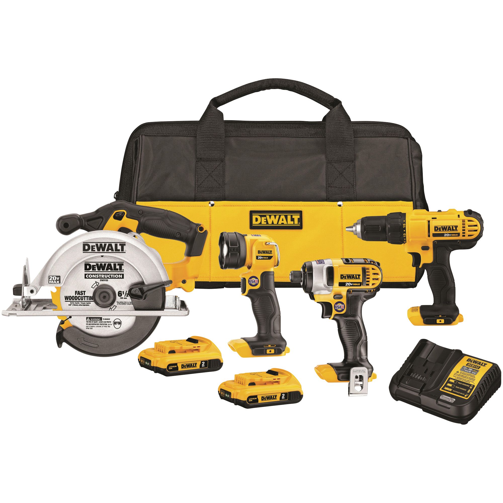 20V MAX* XR® 4-Tool Combo Kit