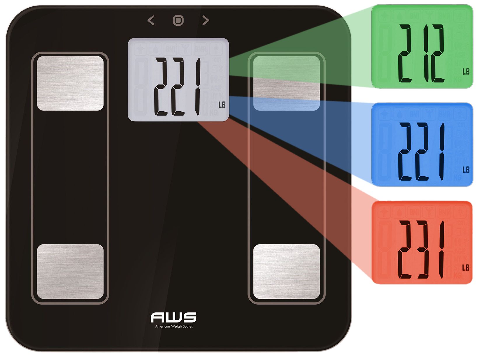 American Weigh Scales Digital Body Analysis Scale