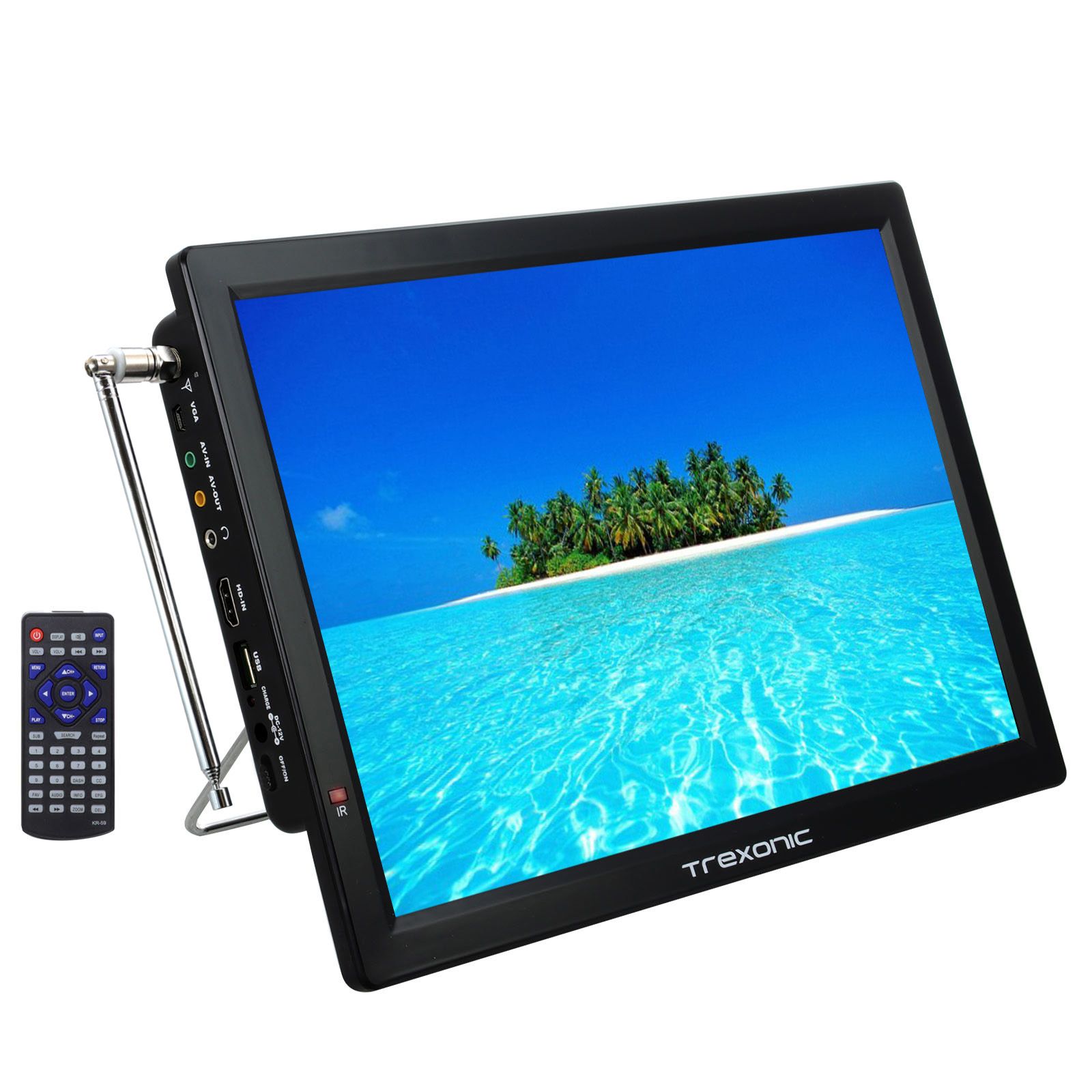 Fingerhut - Trexonic 14" HD LED Portable TV