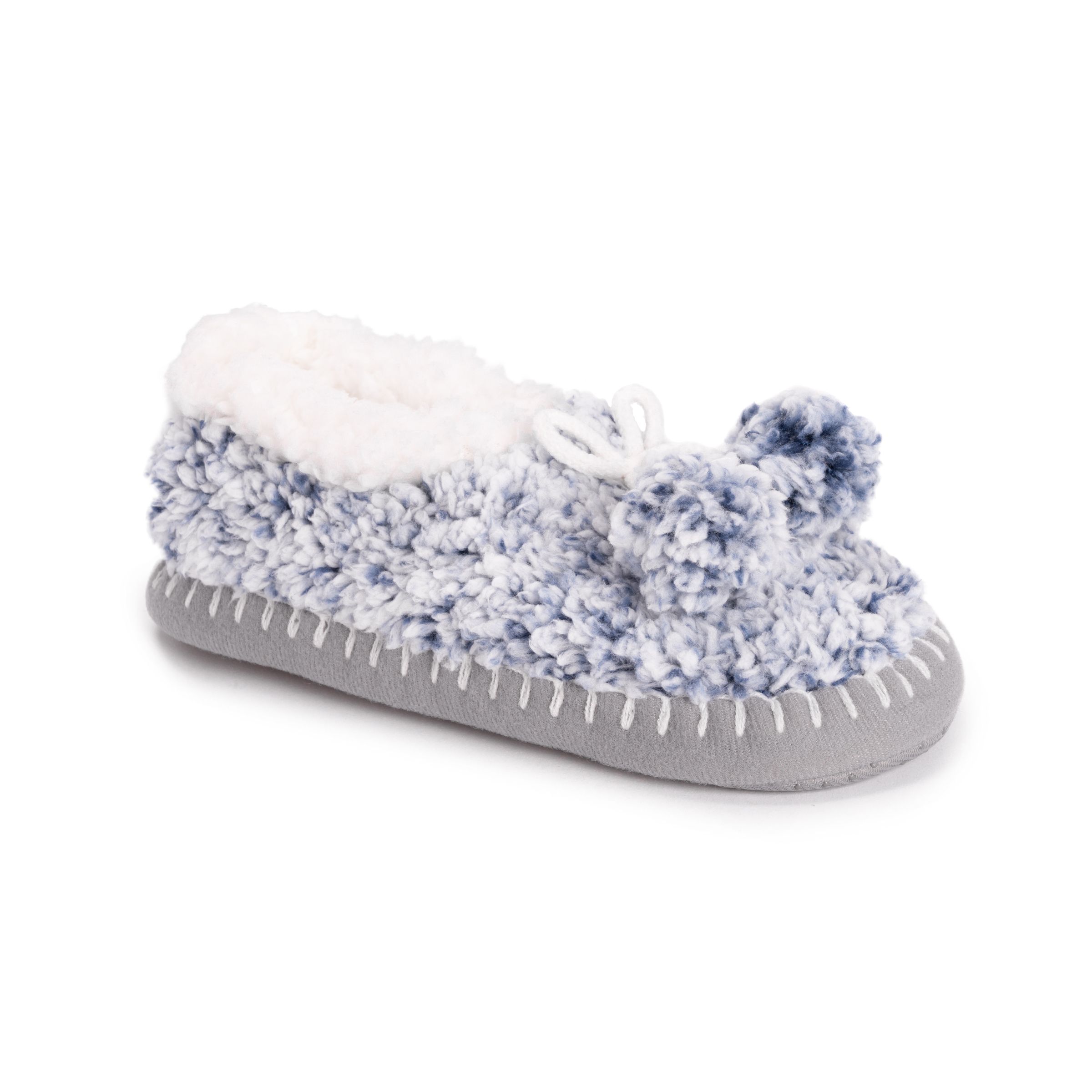 Muk luks women's pom ballerina online slippers