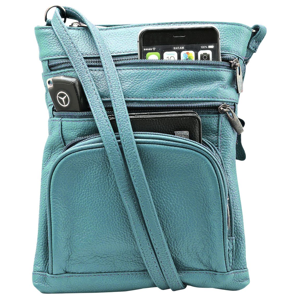 Mobstub top crossbody bag