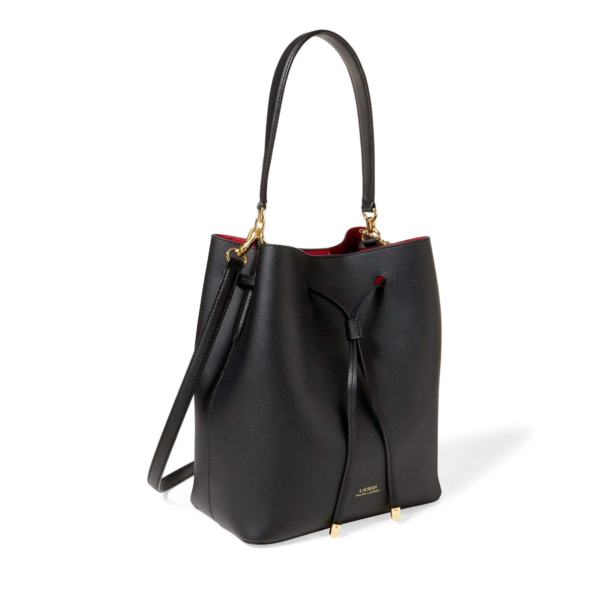 Lauren ralph lauren outlet dryden debby leather drawstring