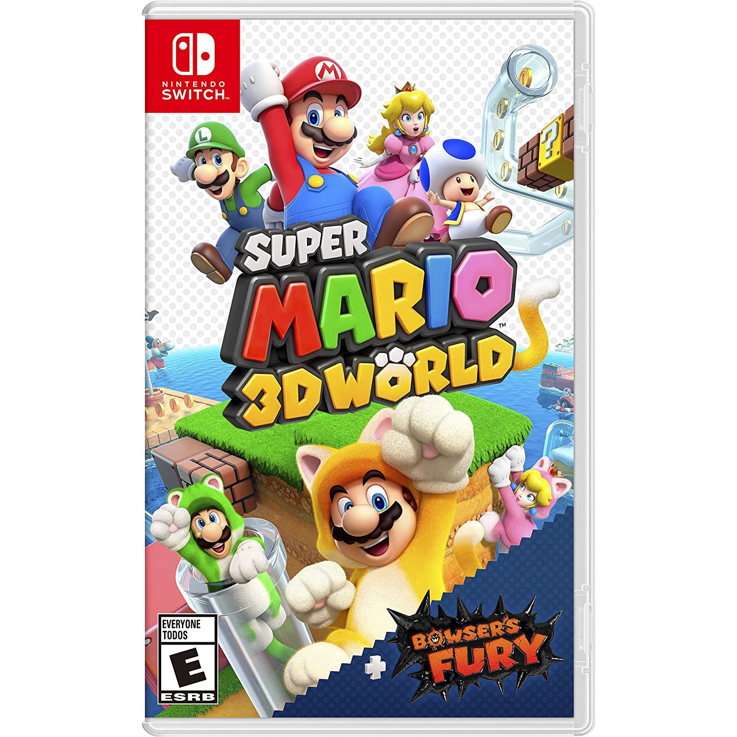 Super Mario - 3D World Keretezett Poszter az