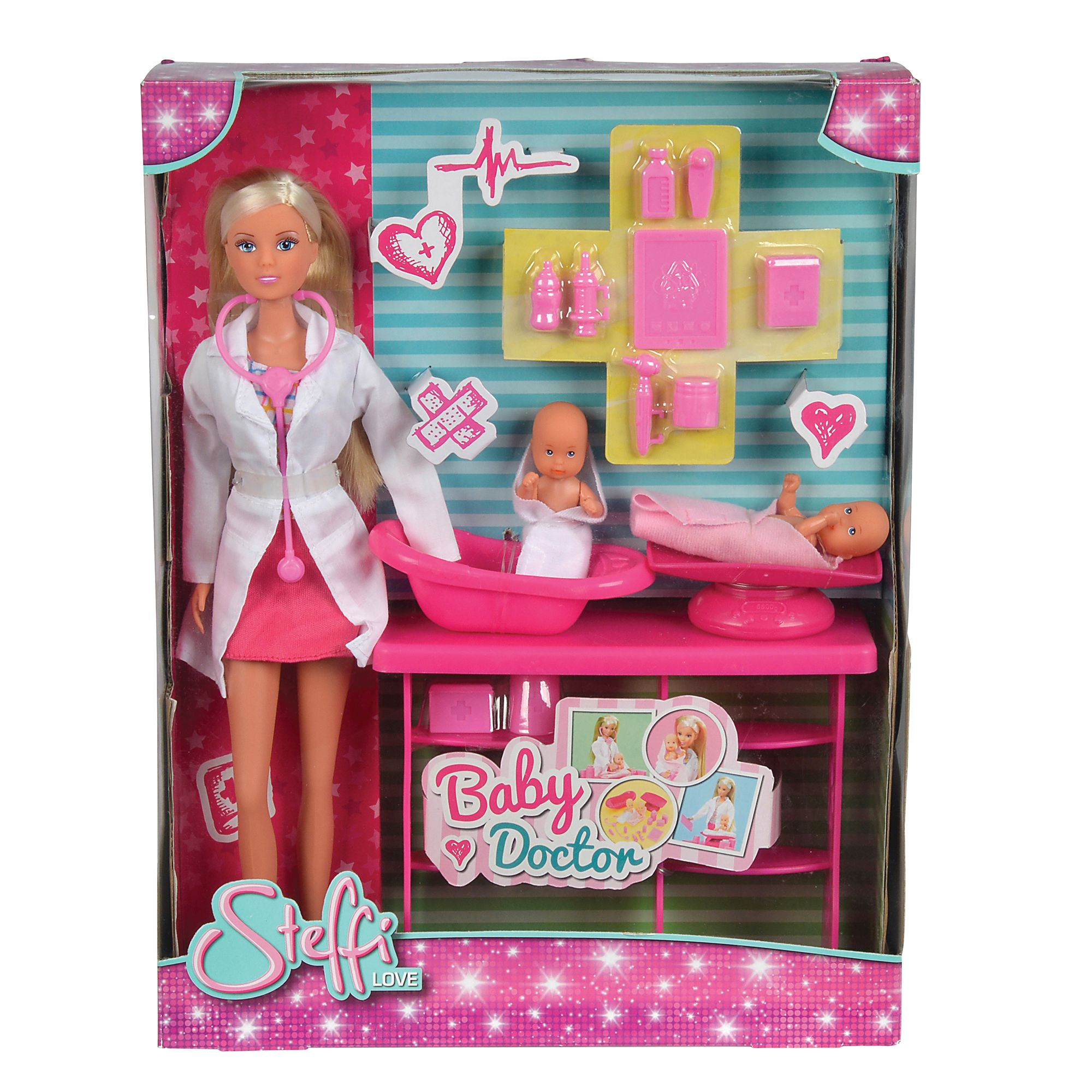 Fingerhut Simba Toys Steffi Love Baby Doctor Playset