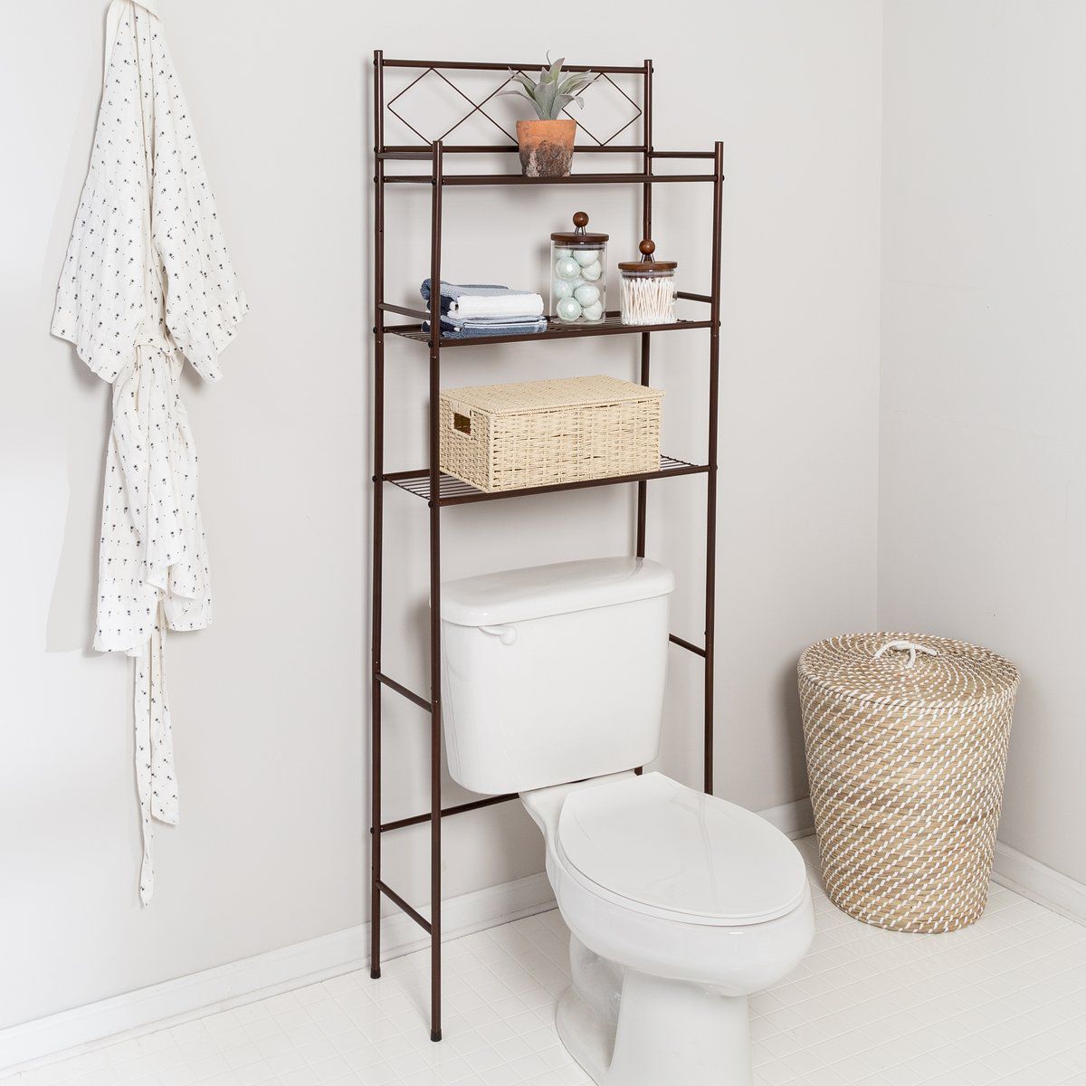 Fingerhut - Over-the-Sink Organizer Shelf