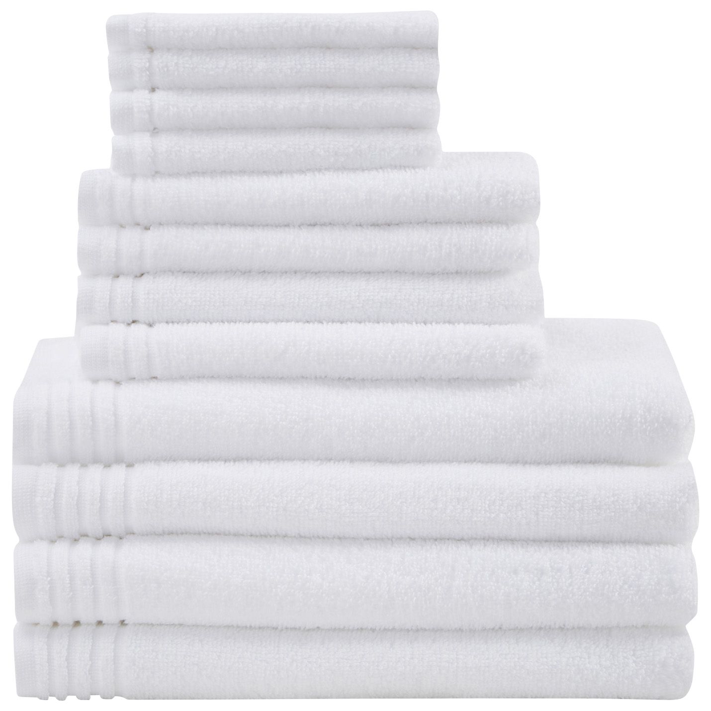 Fingerhut - Superior Cotton/Rayon-From-Bamboo 8-Pc. Bath Towel Set