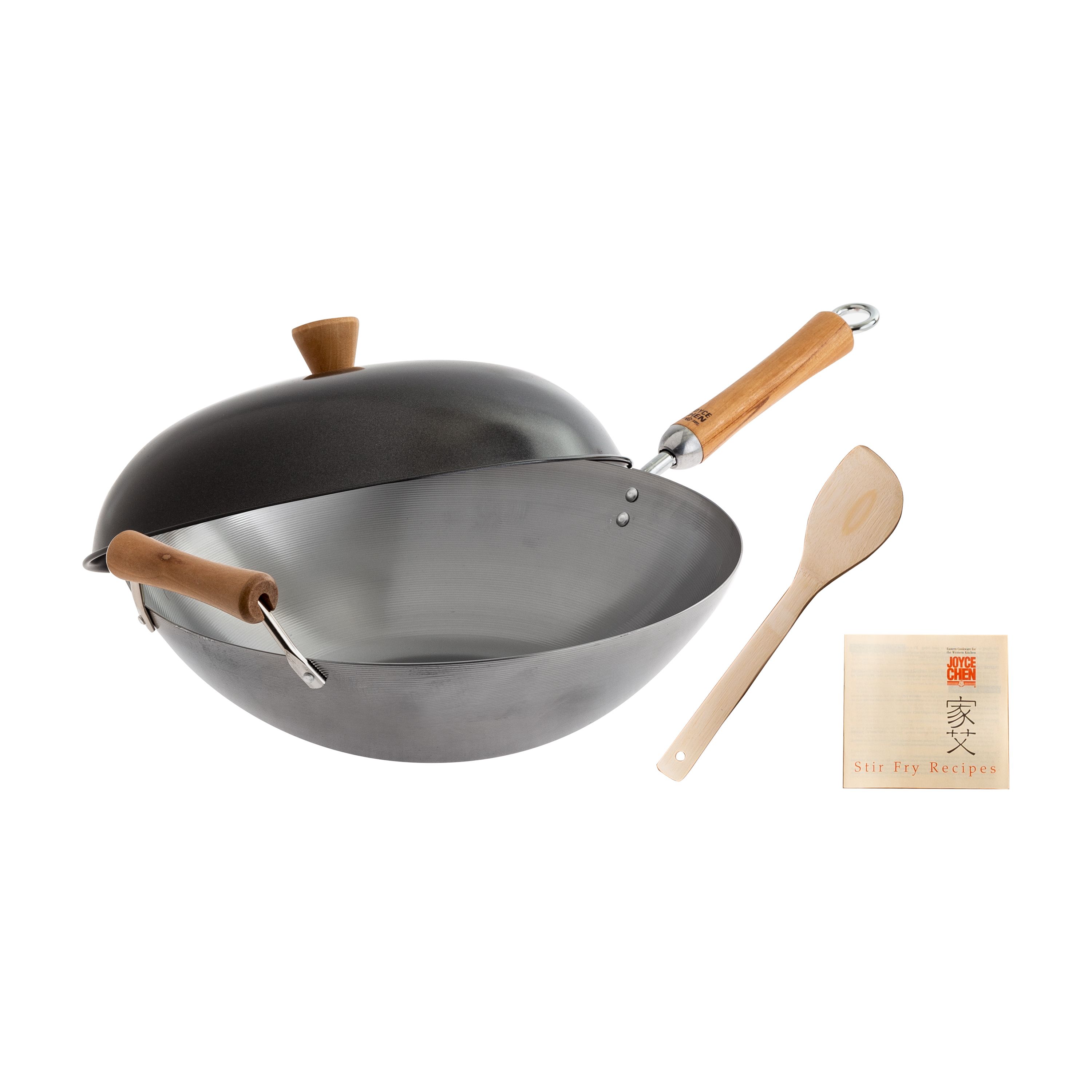 Fingerhut - T-fal Balanced Living Wok w/Steamer Insert