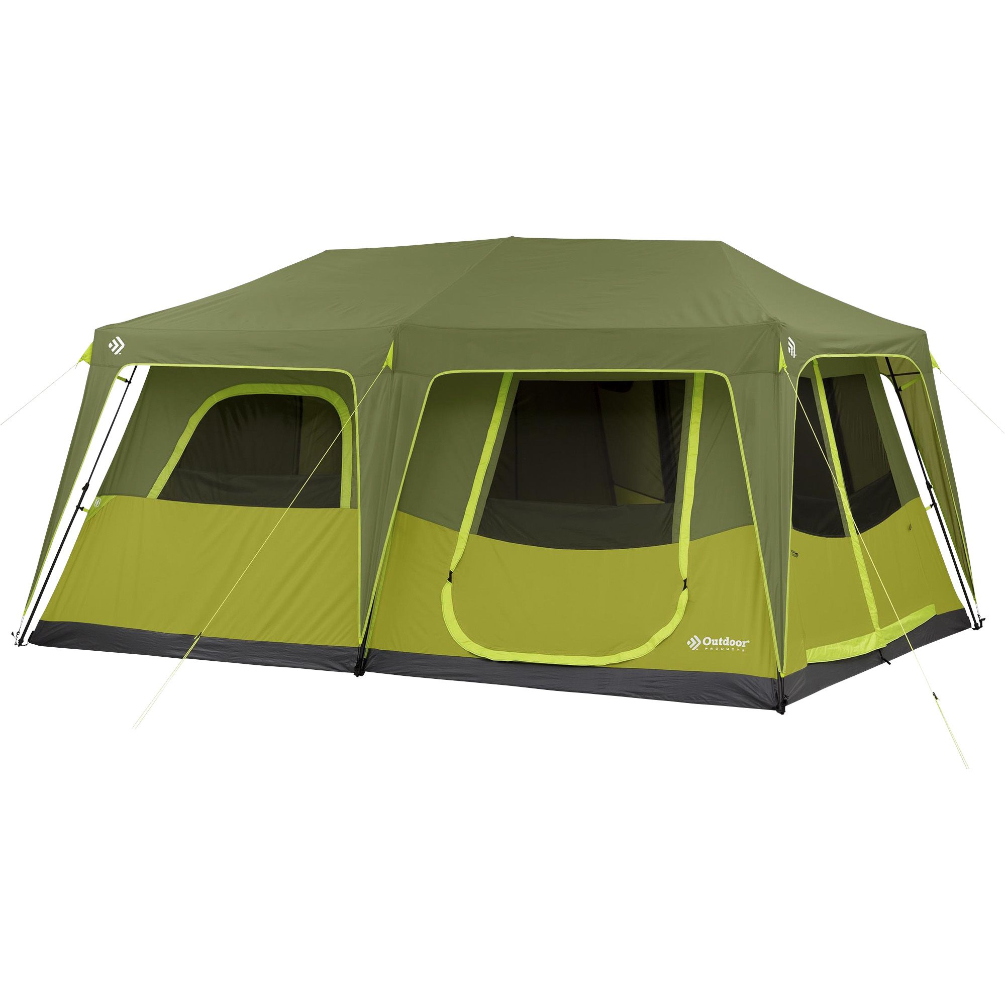 Fingerhut - Outdoor Products 14' x 10' Instant Cabin Tent - Sleeps 10