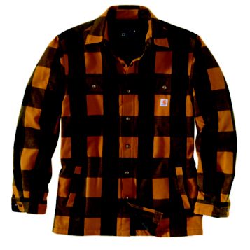 Carhartt sherpa lined on sale flannel