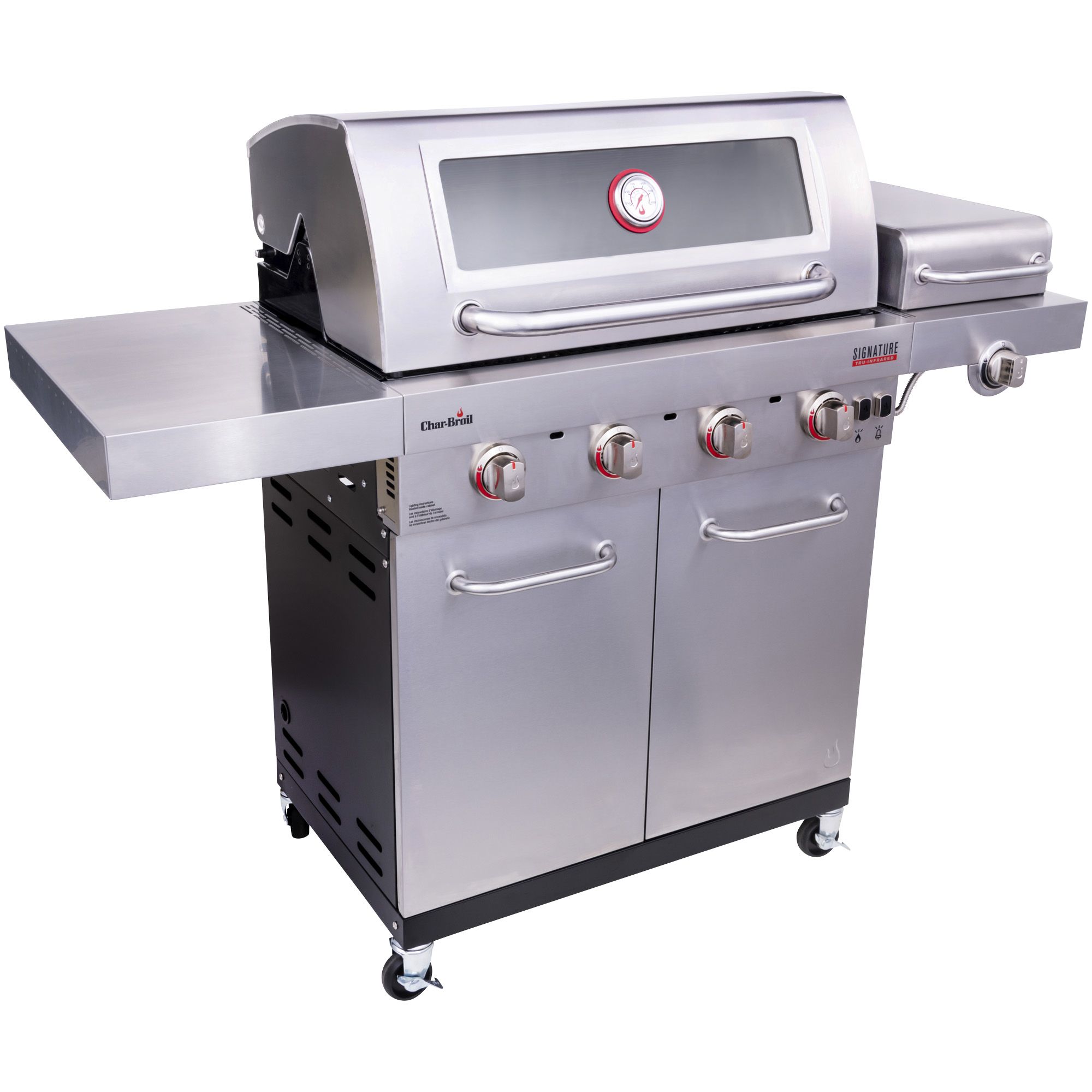 Char Broil Signature Series TRU Infrared 45 000 BTU 4 Burner Gas Grill