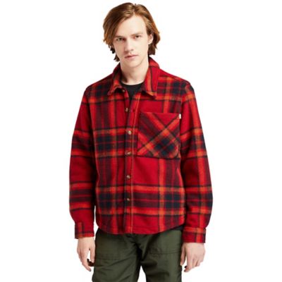 Timberland plaid outlet jacket