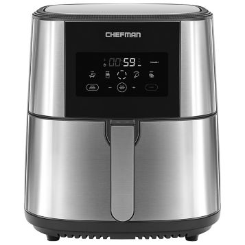 Fingerhut - Chefman TurboFry Touch 5-Qt. Easy View Air Fryer