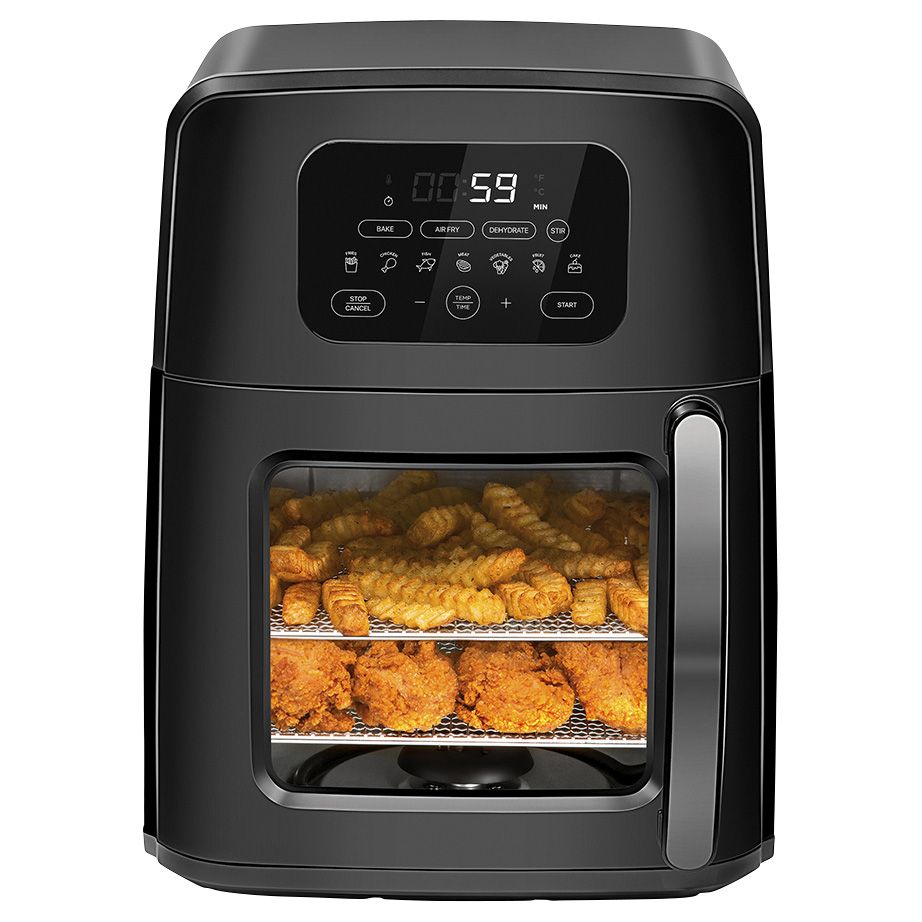 Fingerhut - Chefman TurboFry Touch 5-Qt. Easy View Air Fryer