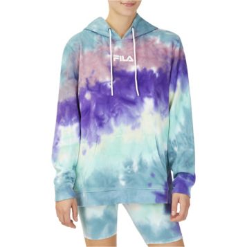 Fila tie hot sale dye hoodie