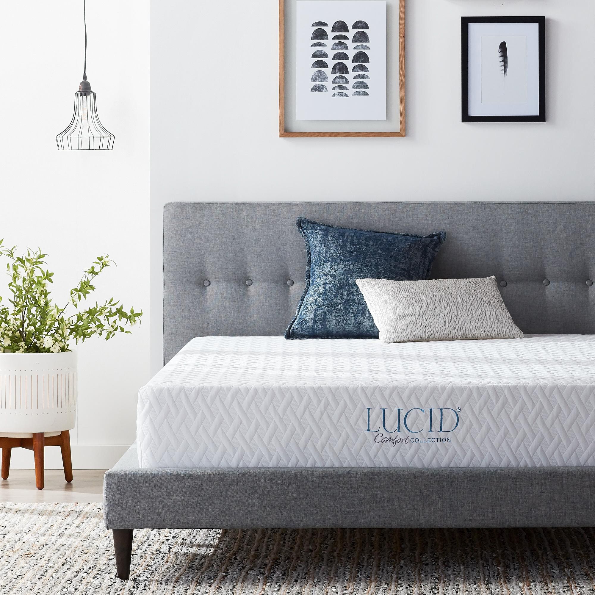 Lucid 10 twin deals mattress