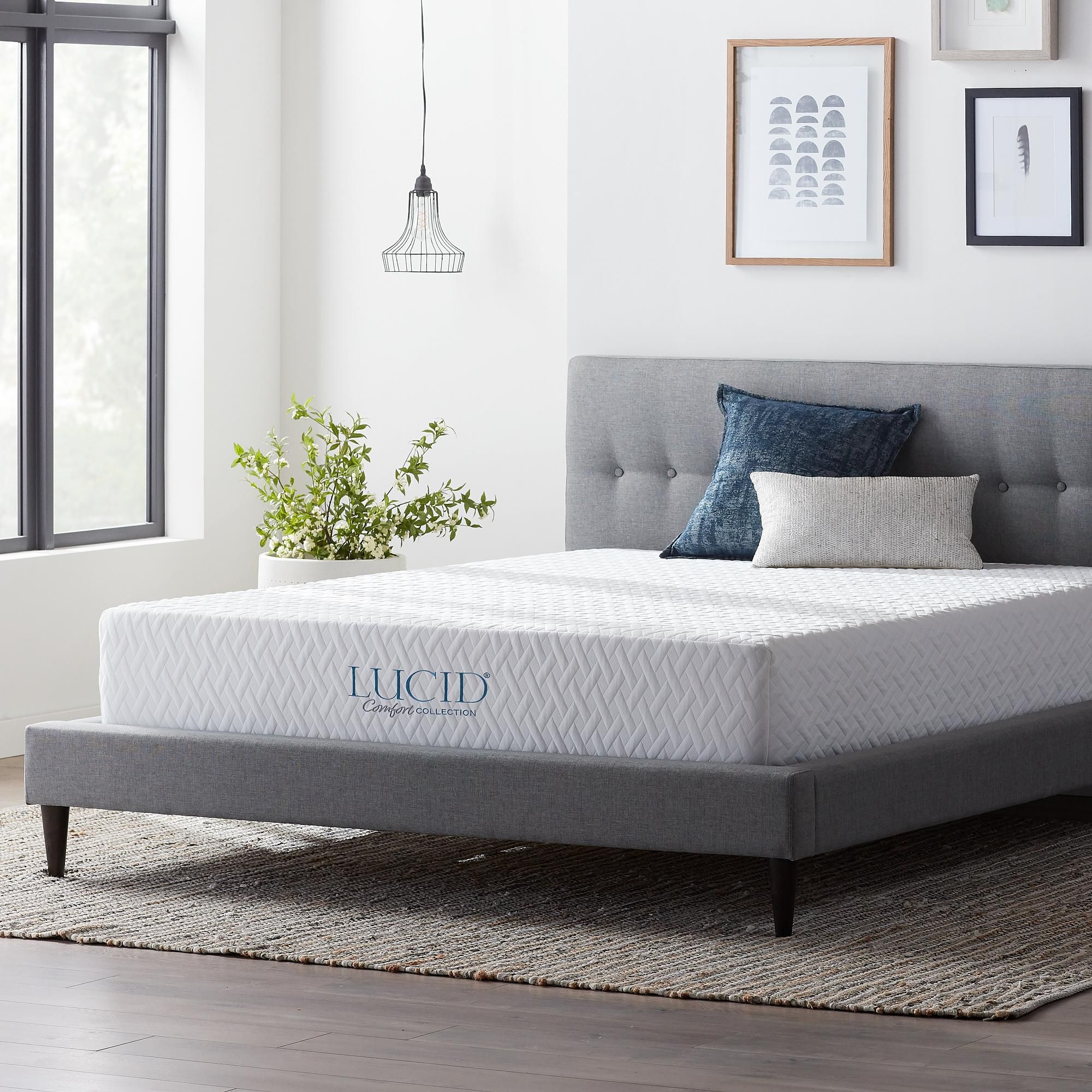 Queen deals lucid mattress