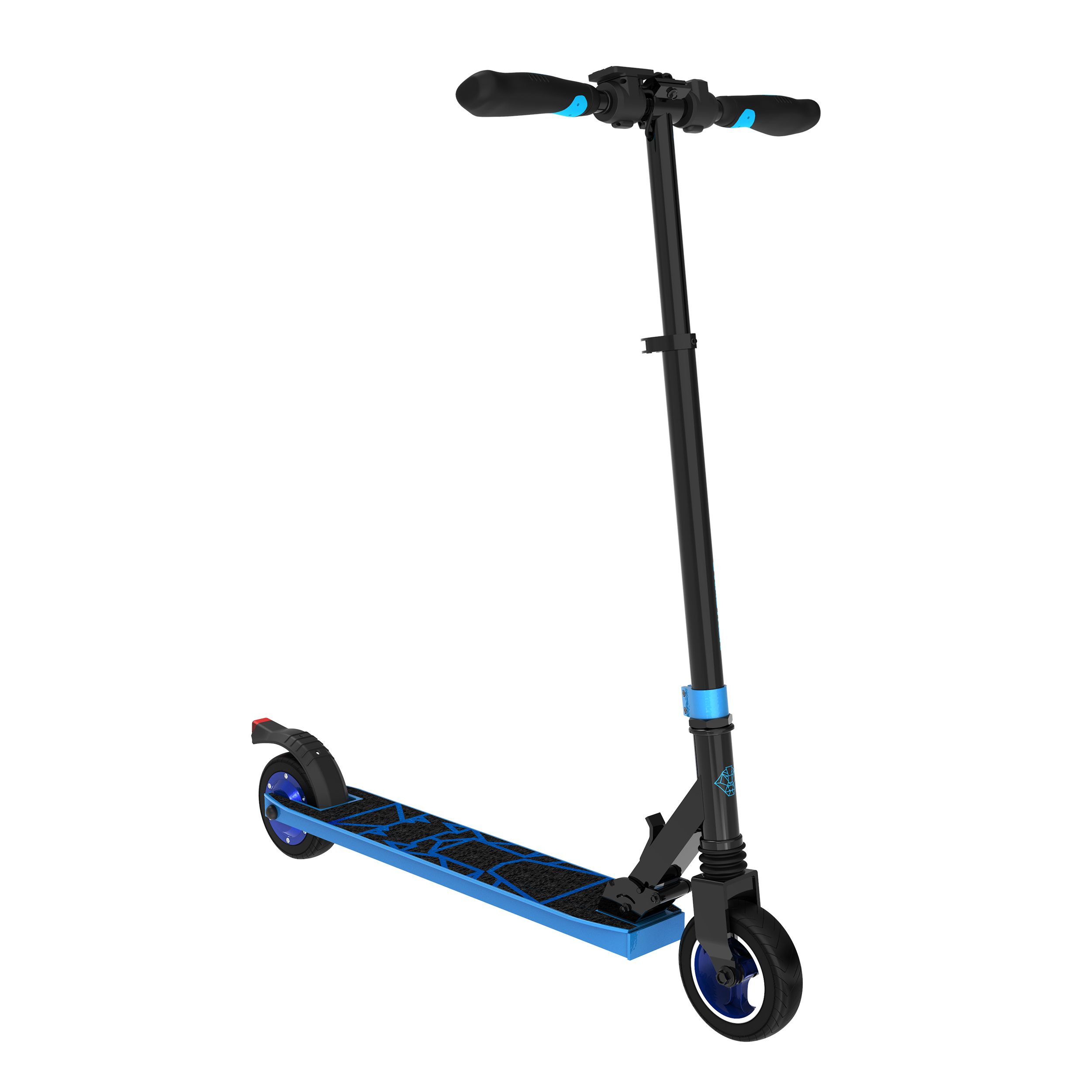 Fingerhut SWAGTRON Swagger 8 Foldable Electric Scooter Blue