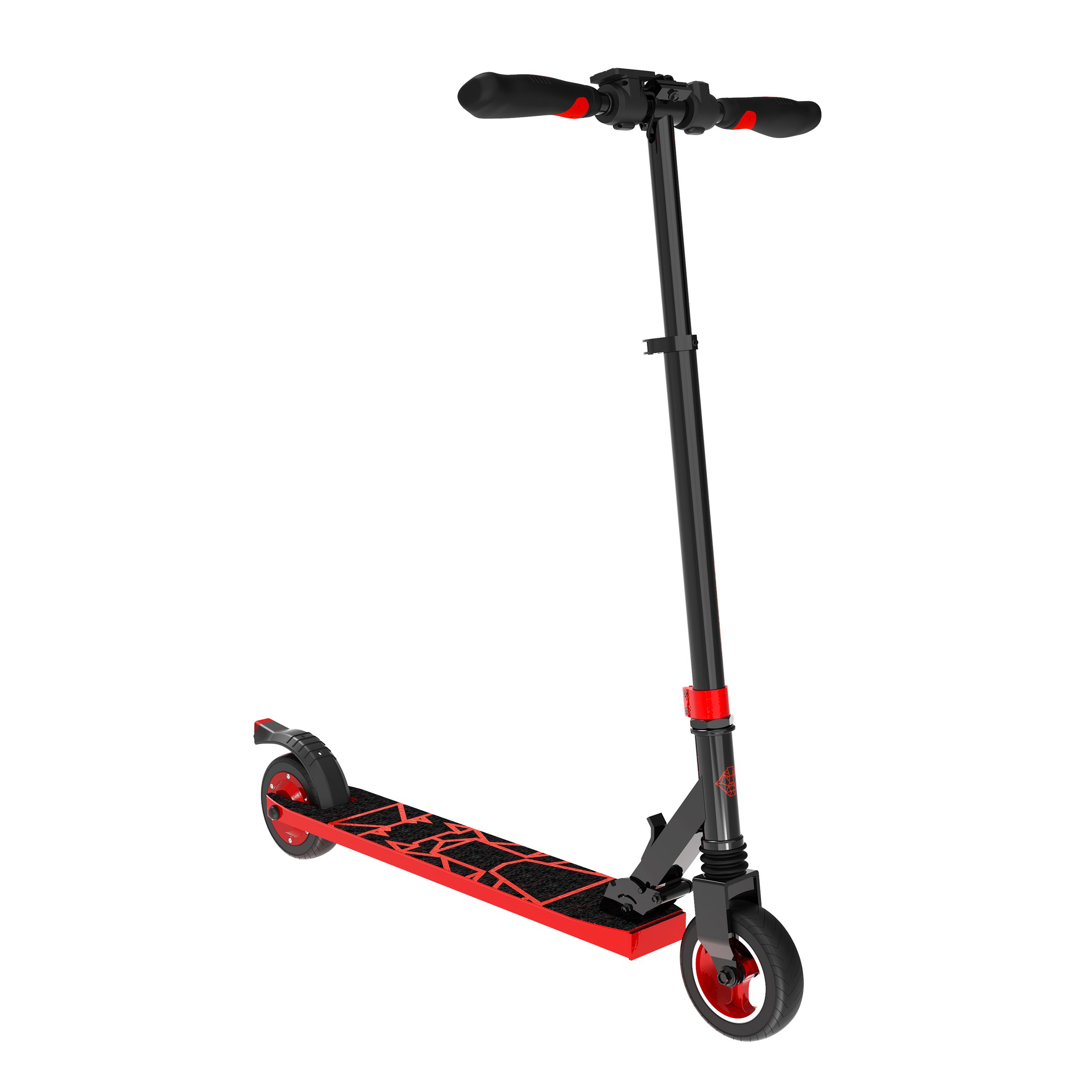 Fingerhut SWAGTRON Swagger 8 Foldable Electric Scooter Red