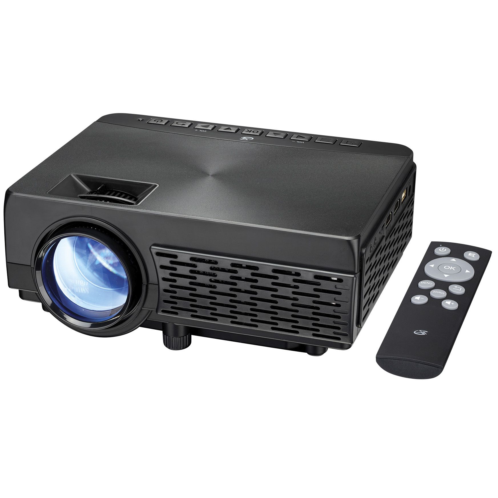 Fingerhut - GPX 800 x 480 Mini Projector with Bluetooth Fingerhut - GPX 800 x 480 Mini Projector with Bluetooth