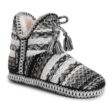 muk luks amira knit bootie slippers