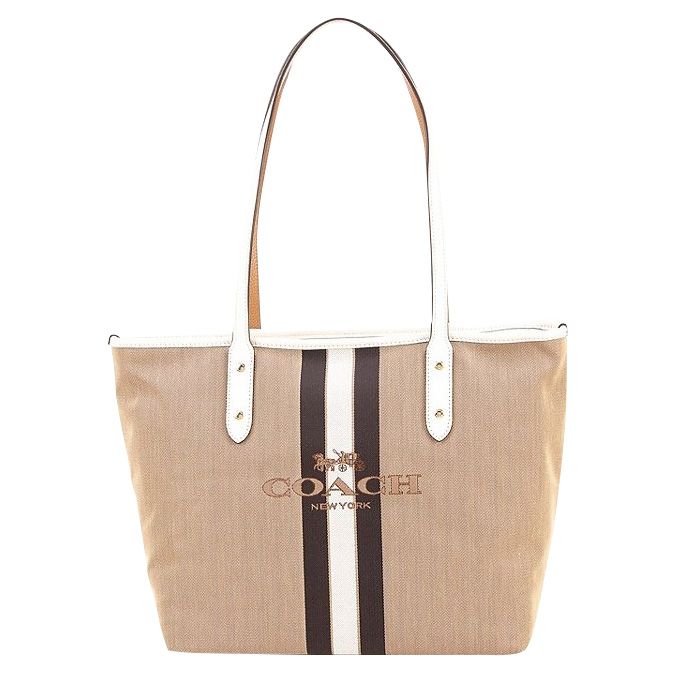 Coach horse & best sale carriage jacquard city tote