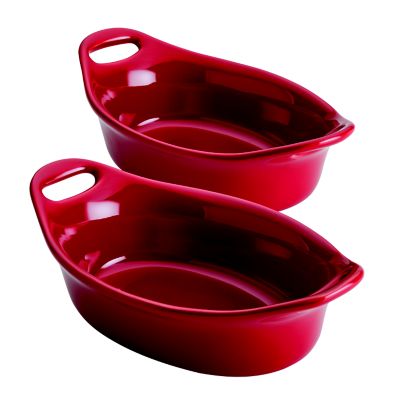 Fingerhut - Red Copper 10-Pc. Nonstick Ceramic Cookware Set