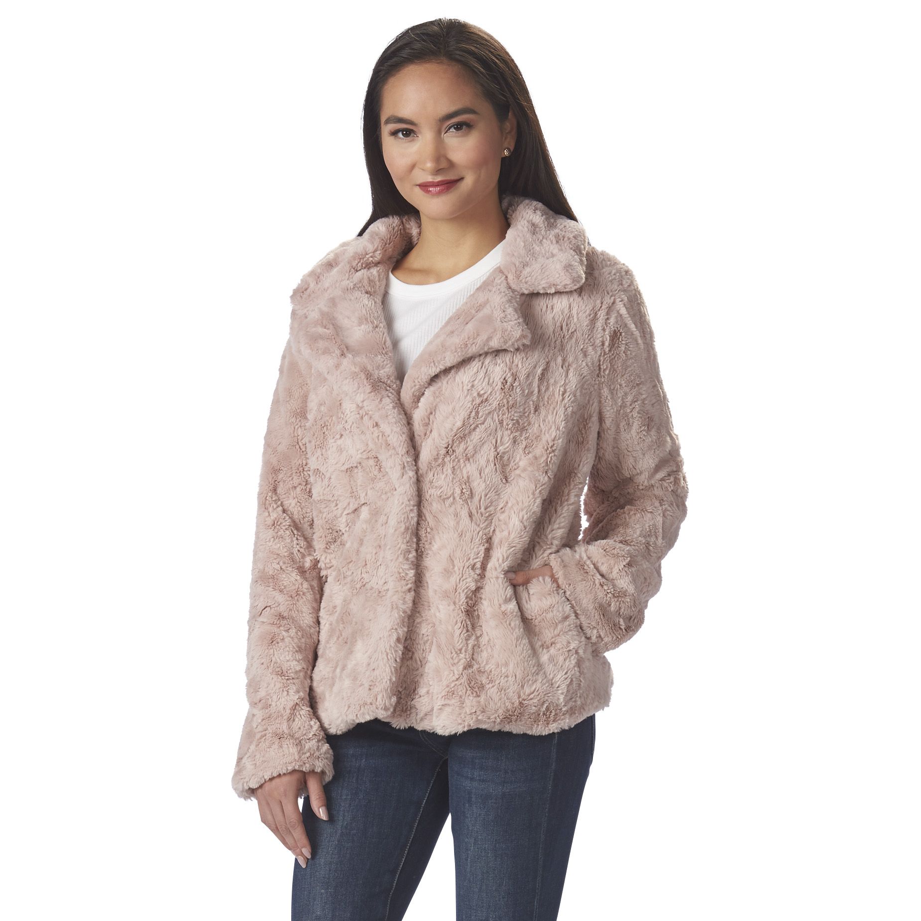 Jou jou store faux fur jacket