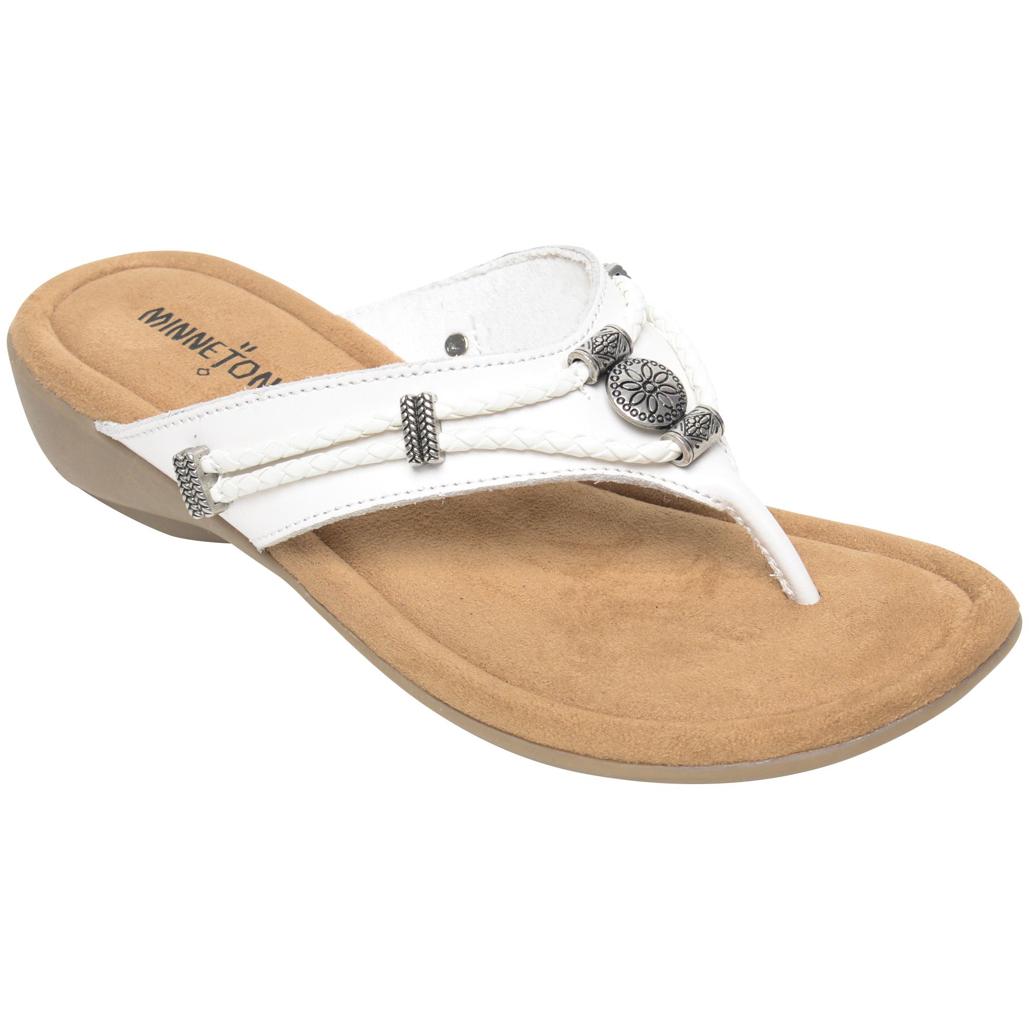 Minnetonka women's silverthorne thong on sale sandal