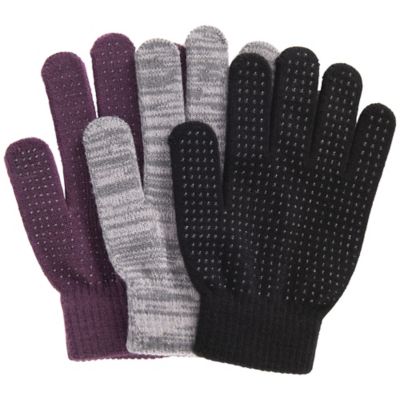 MUK LUKS Reversible Scarf, Hat, and Gloves 3-Piece Set 