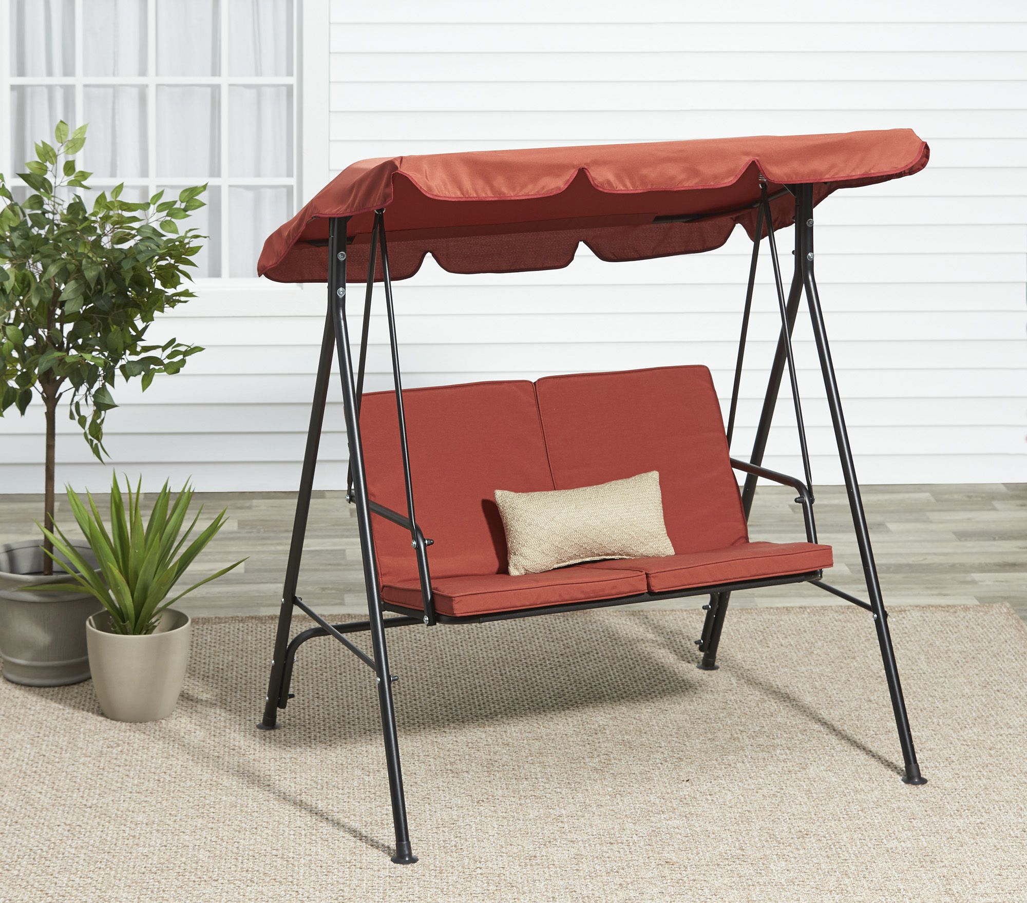 Fingerhut alcove Aberdeen 2 Person Outdoor Patio Swing with