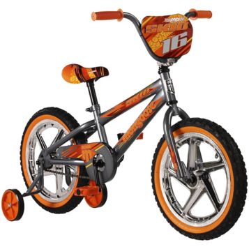 Fingerhut Mongoose Skid Kids 16 Bmx Bike With Training Wheels