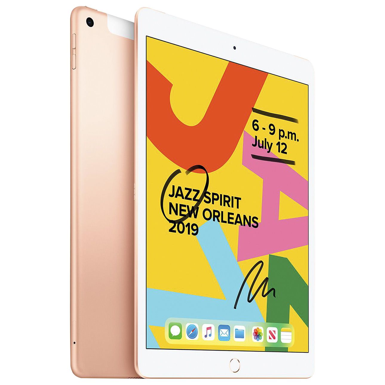 Fingerhut Apple Ipad 7 32gb Wi Fi Tablet With 10 2 Retina Display Gold