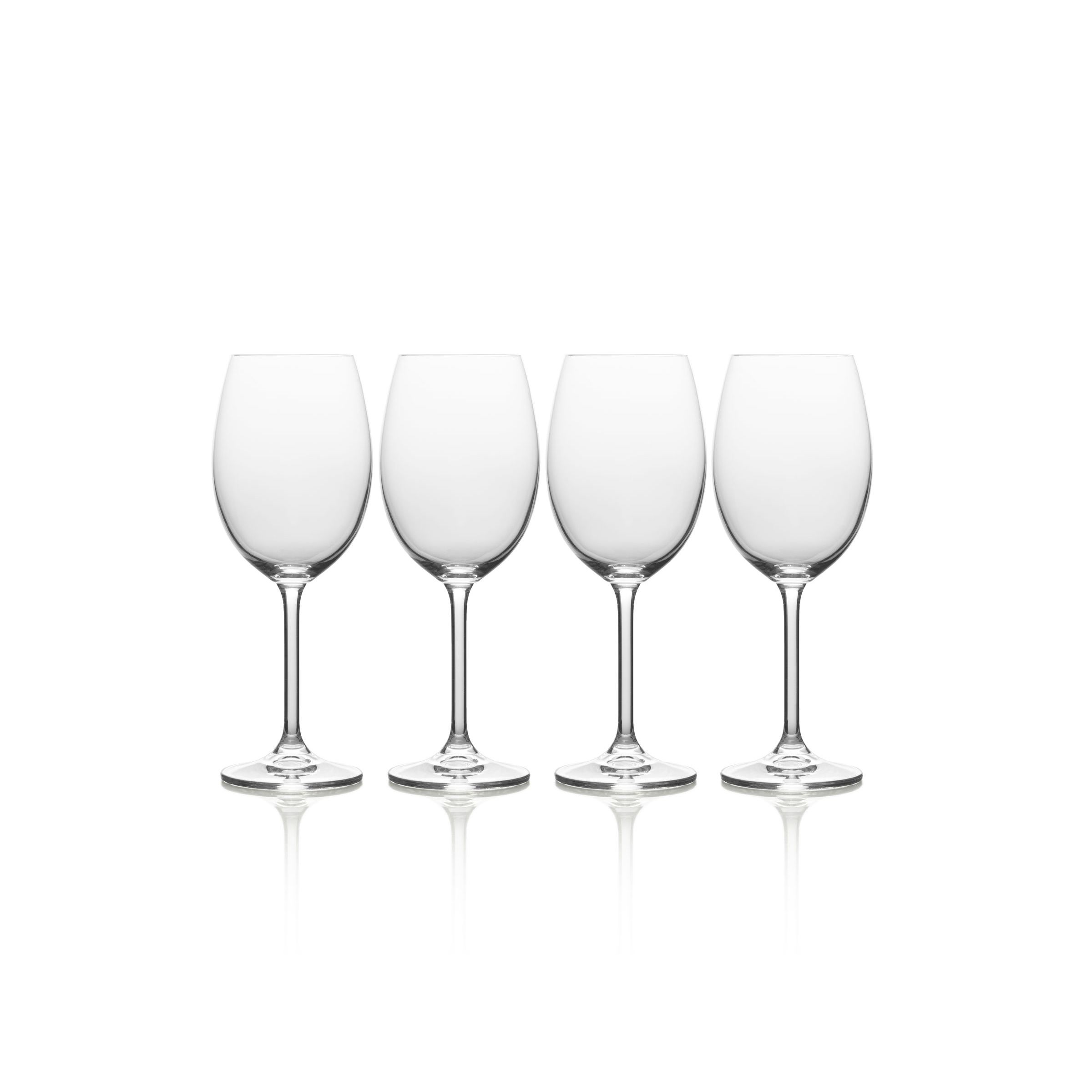 Mikasa, Dining, Set Of 4 Julie By Mikasa Crystal 98oz Stemless Wine  Glasses