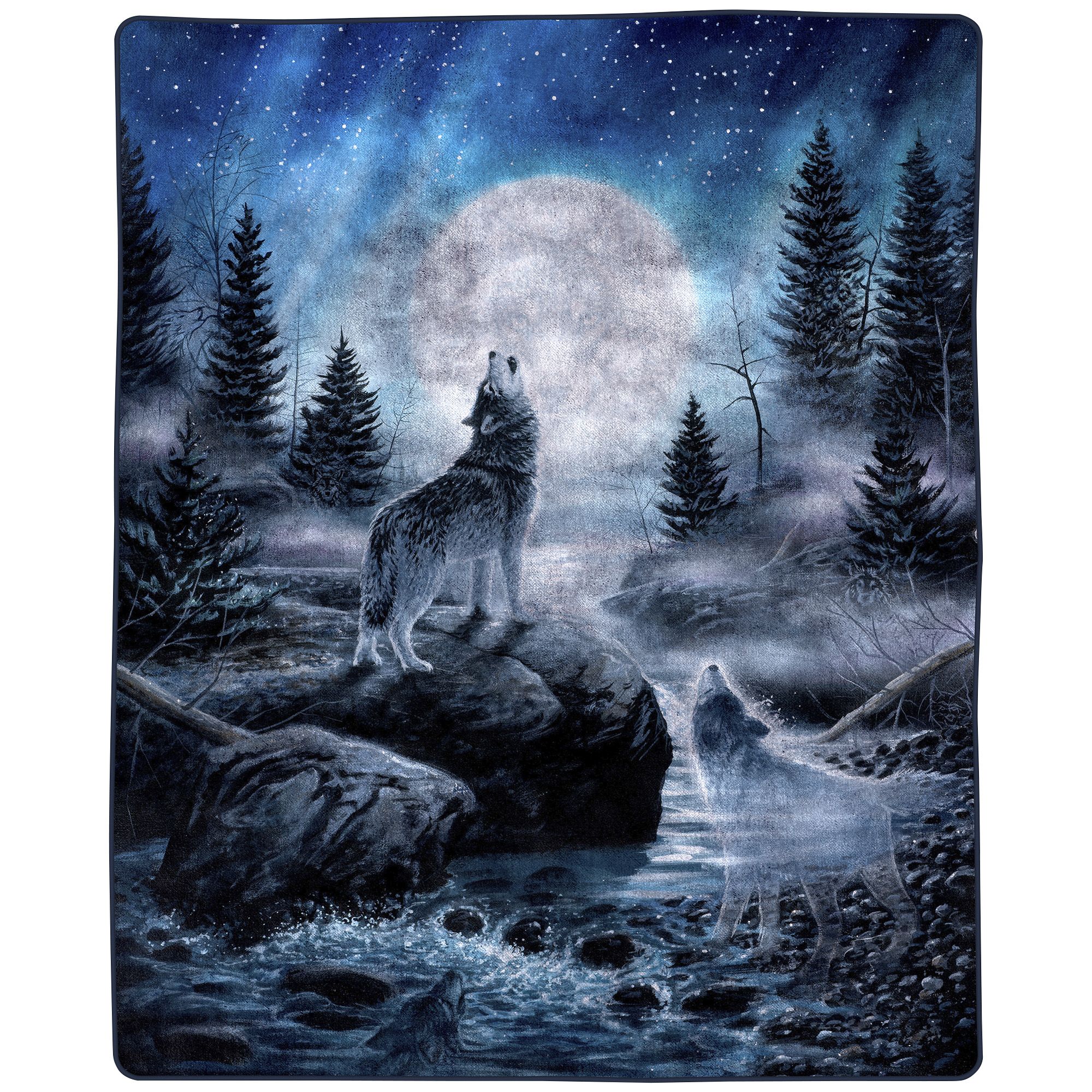 Heavyweight discount plush blanket