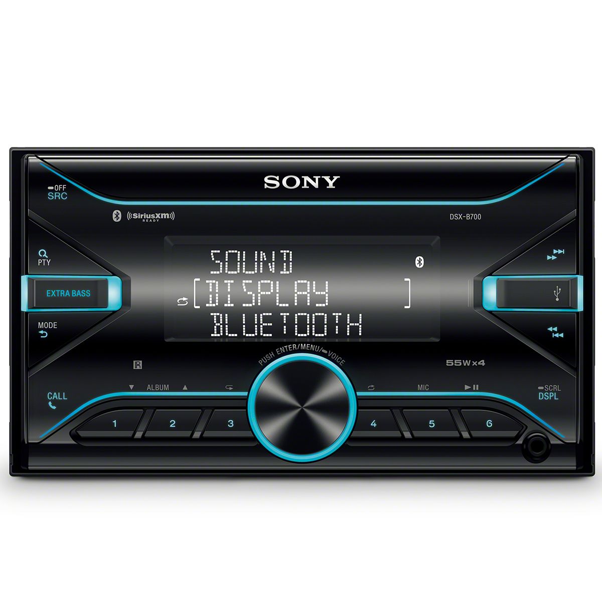 Klacht plus corruptie Fingerhut - Sony 220-Watt Dual Bluetooth Media Car Stereo Receiver with  Voice Control