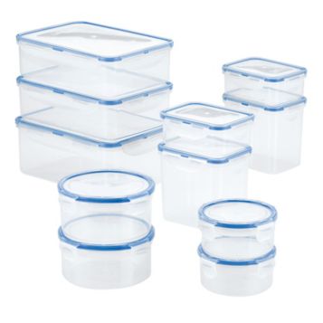 Lock & Lock Purely Better 68-Oz. Glass Rectangular Food Storage Container
