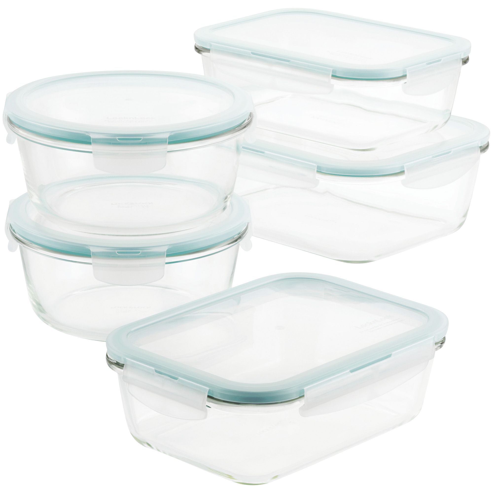 Lock & Lock Purely Better 17-oz. Glass Square Food Storage Container