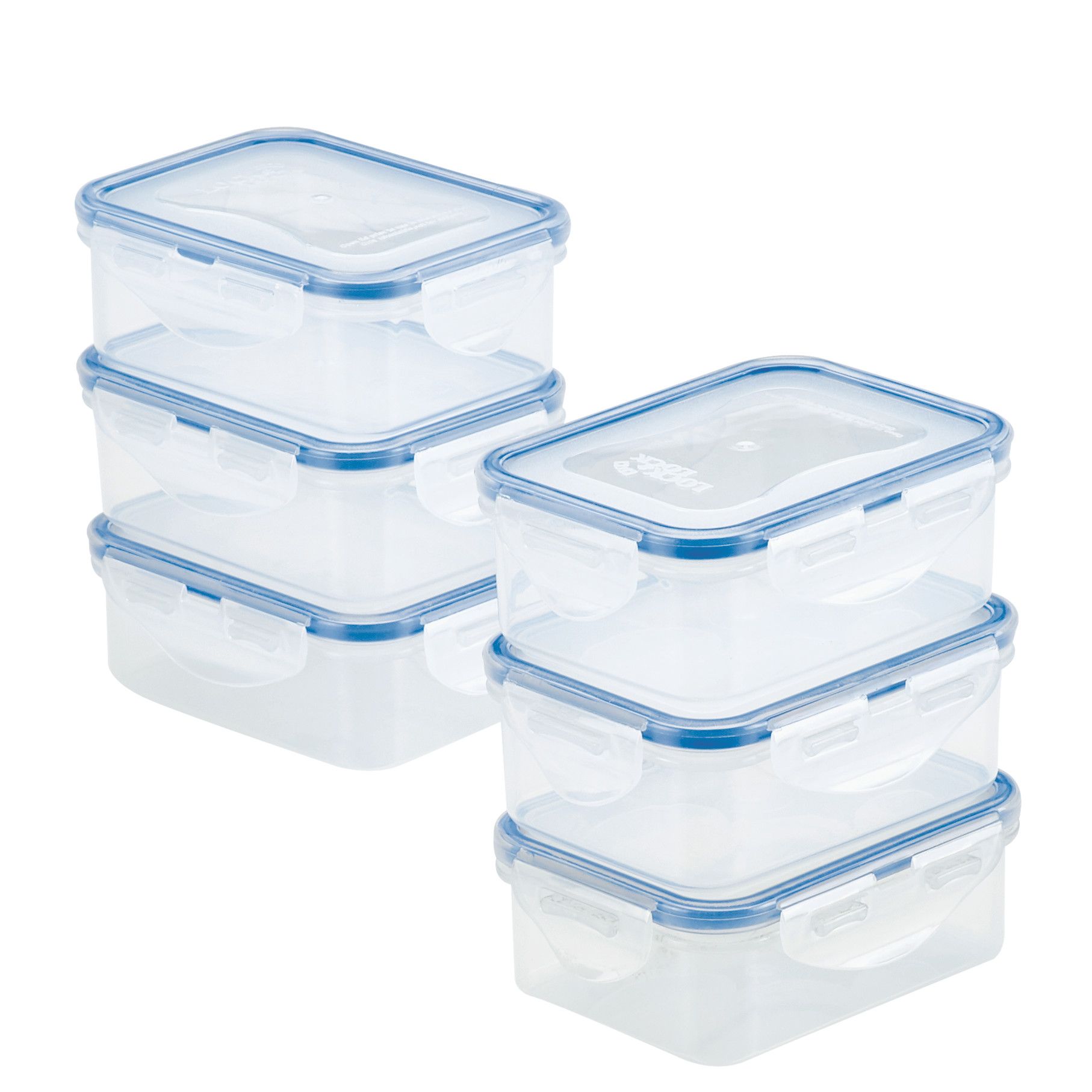  12 Pack Convenient Plastic Food Containers with Lids