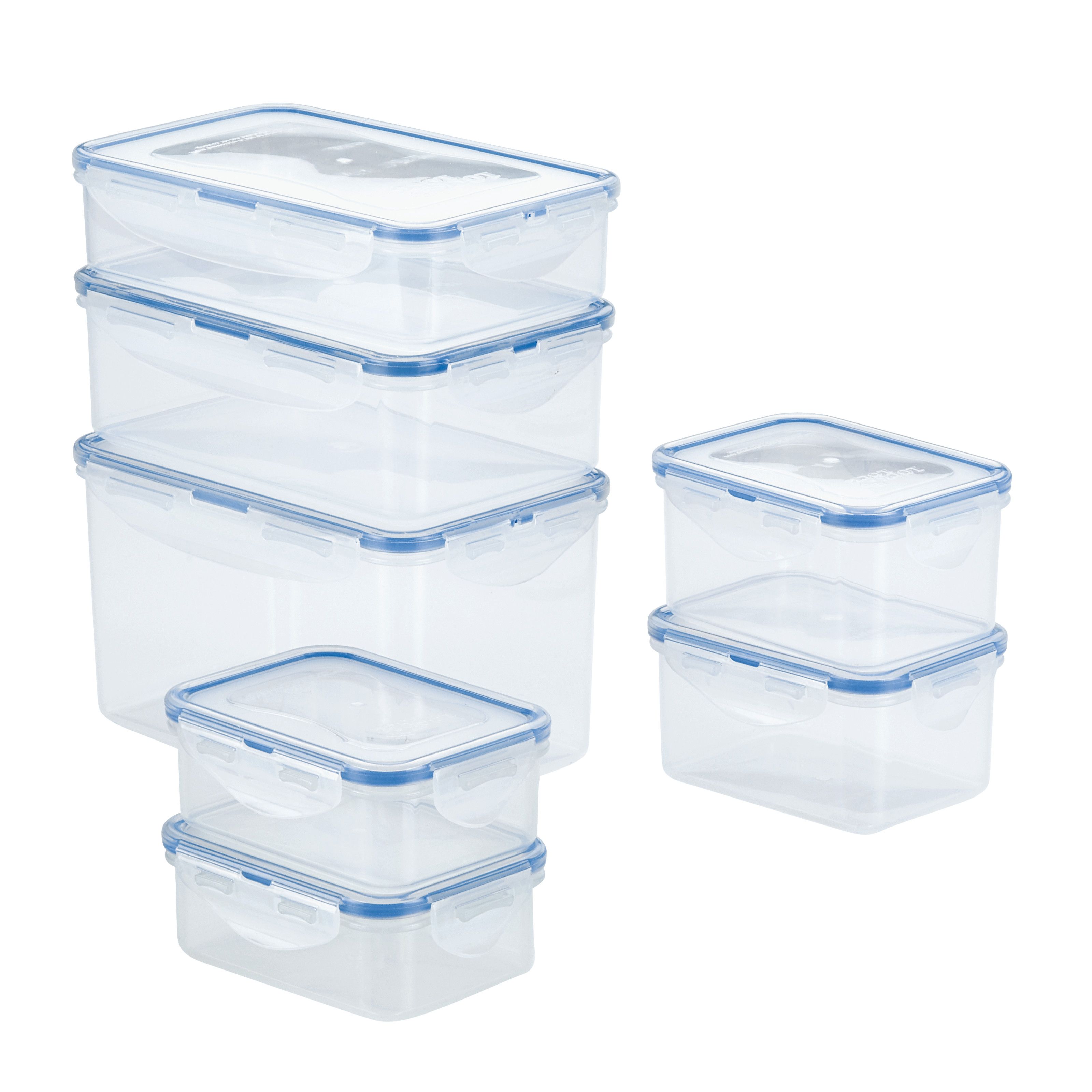 Lock n Lock Easy Essentials Rectangular 14-Pc. Food Storage