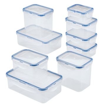 Fingerhut - Lock & Lock Easy Essentials 18-Pc. Food Storage Container Set