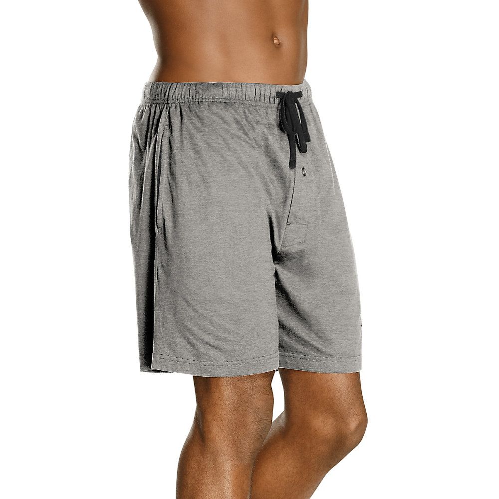 Hanes men's 2 pack best sale knit shorts