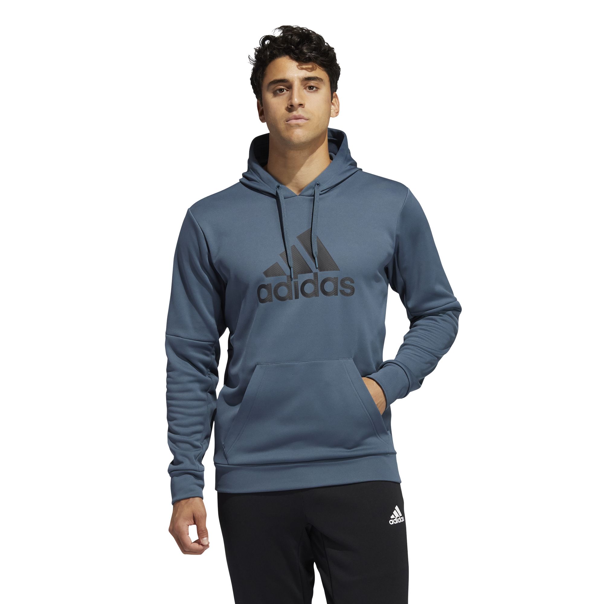 Men's adidas game and go pullover fleece outlet hoodie