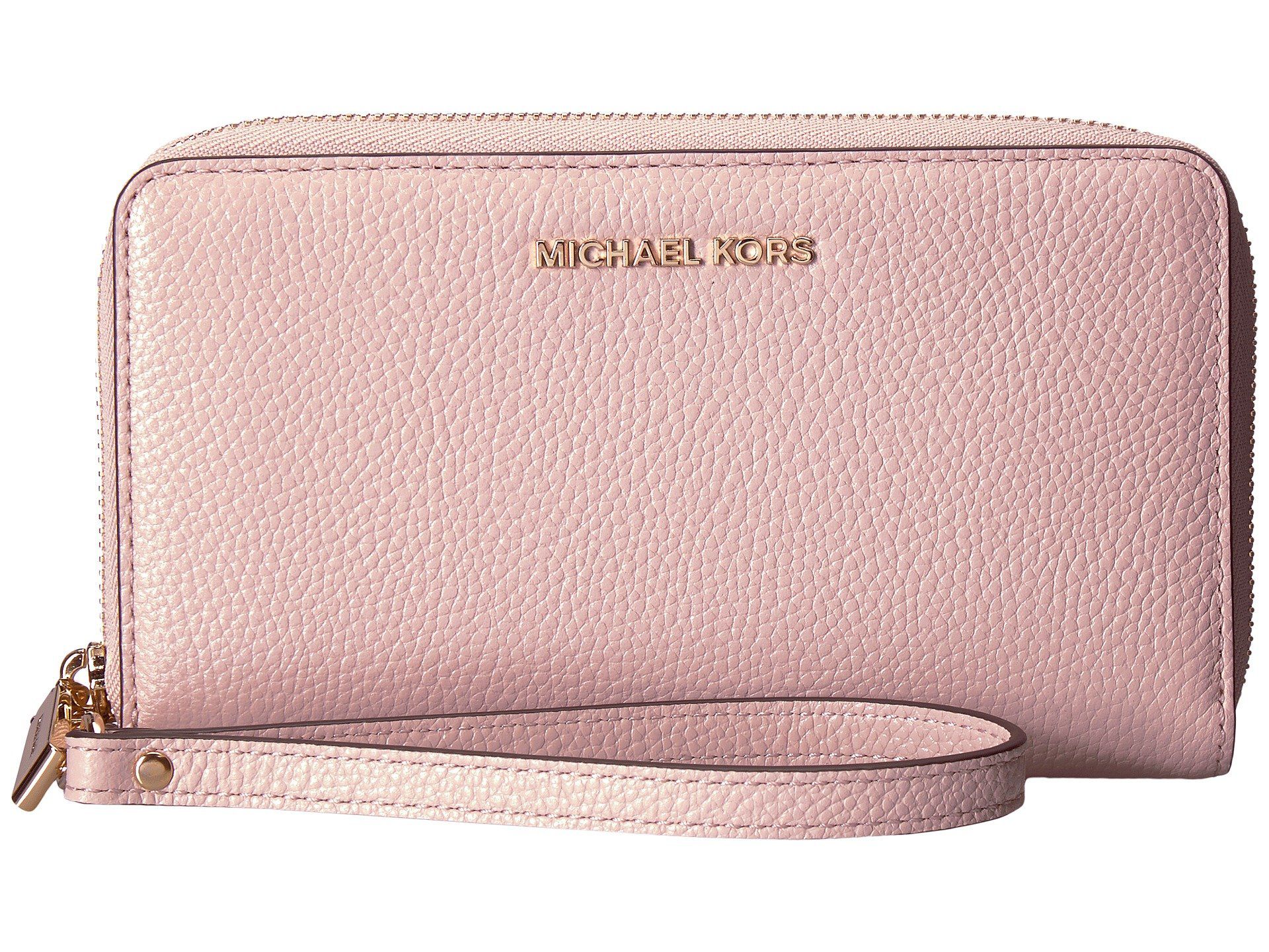 Michael kors hotsell wristlet soft pink