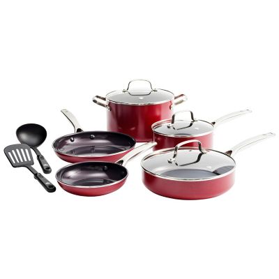 Phantom Chef 9pc Cookware Set Red : Target