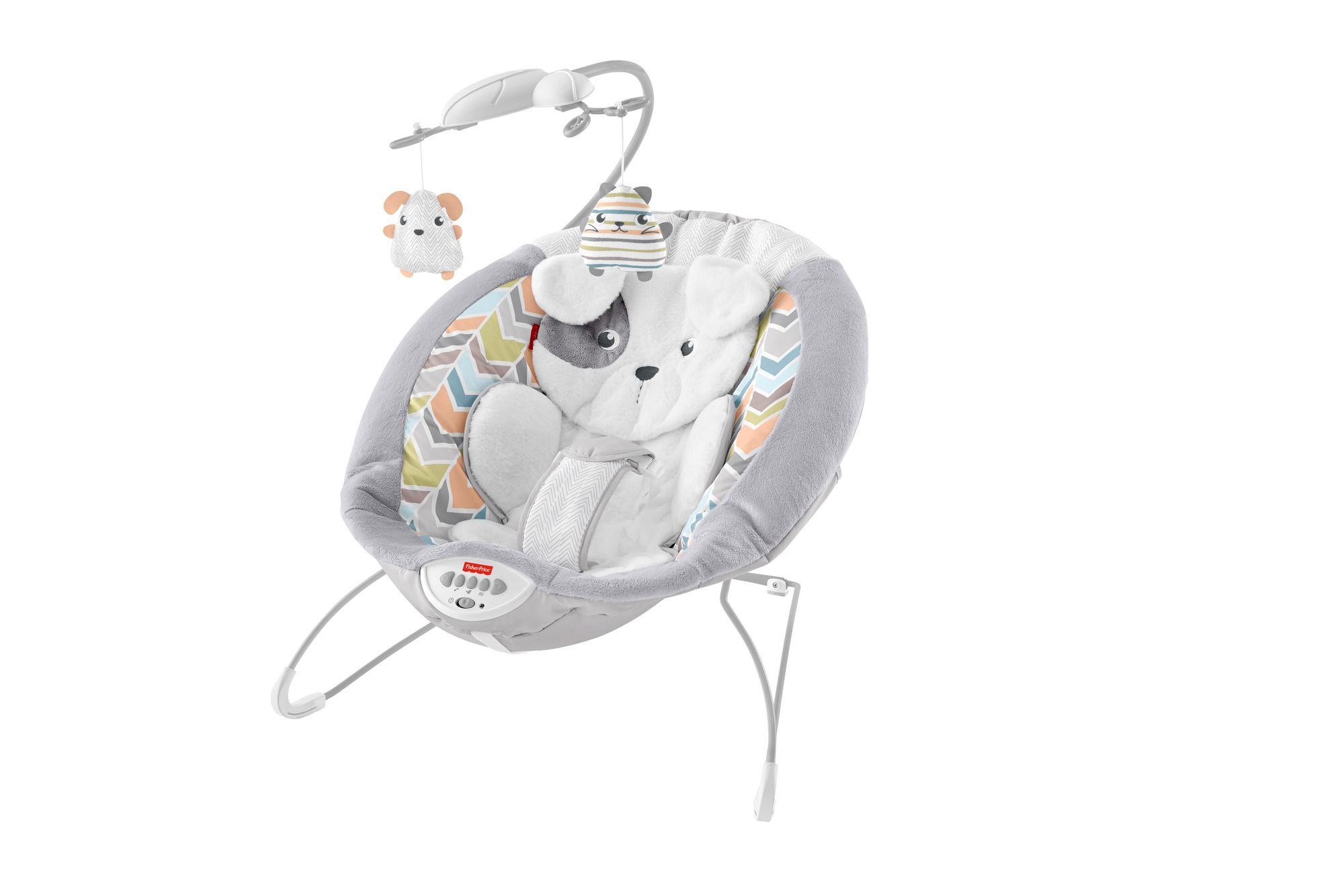 Fisher price sweet snugapuppy dreams deluxe hot sale bouncer instructions