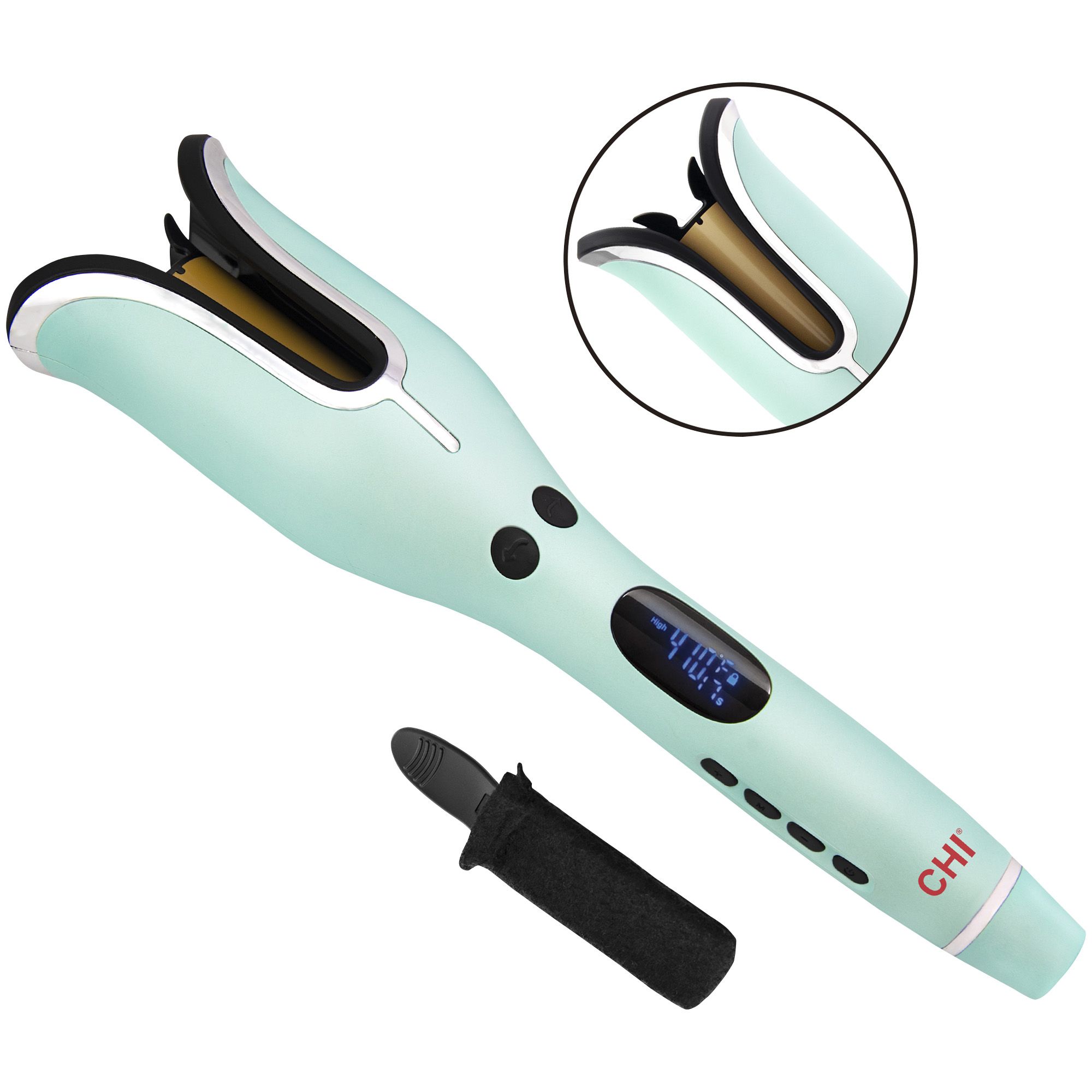 How to use chi curling outlet iron