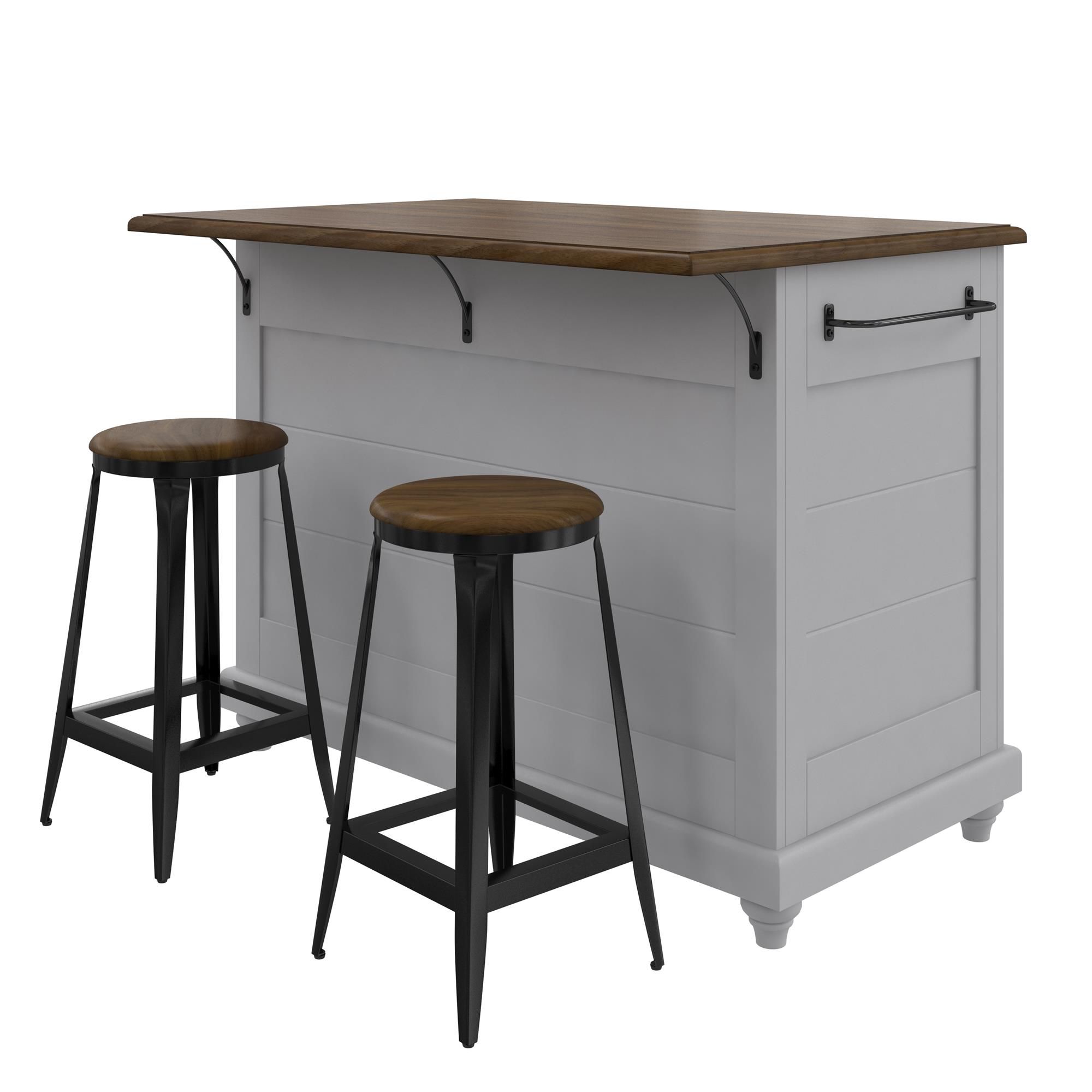 Dorel living 2025 kelsey kitchen island