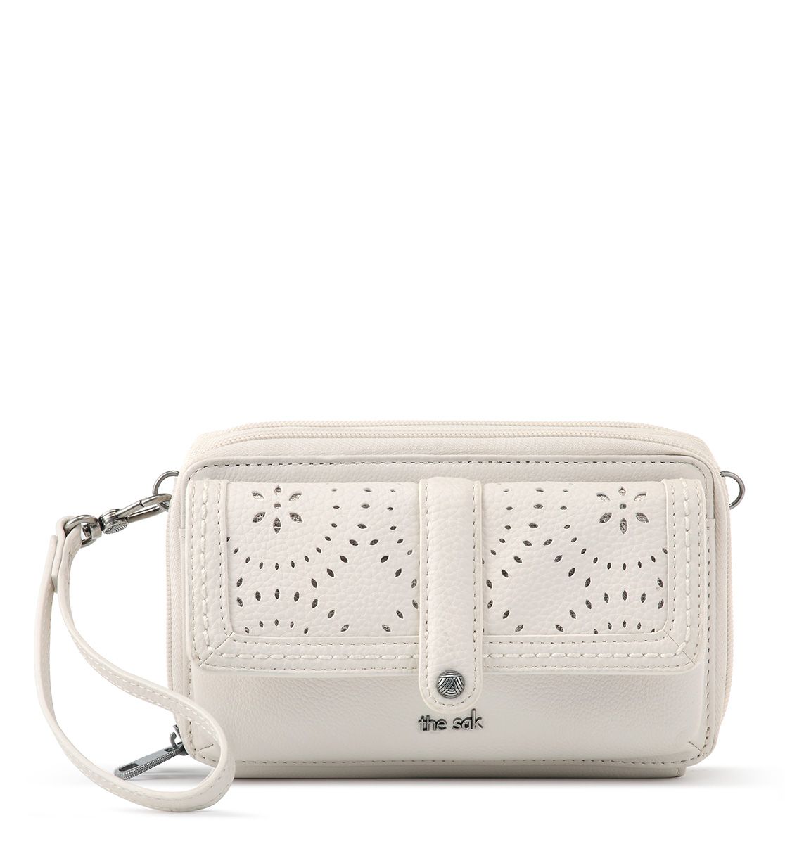 The Sak Stone Iris Leather Smartphone Crossbody Bag