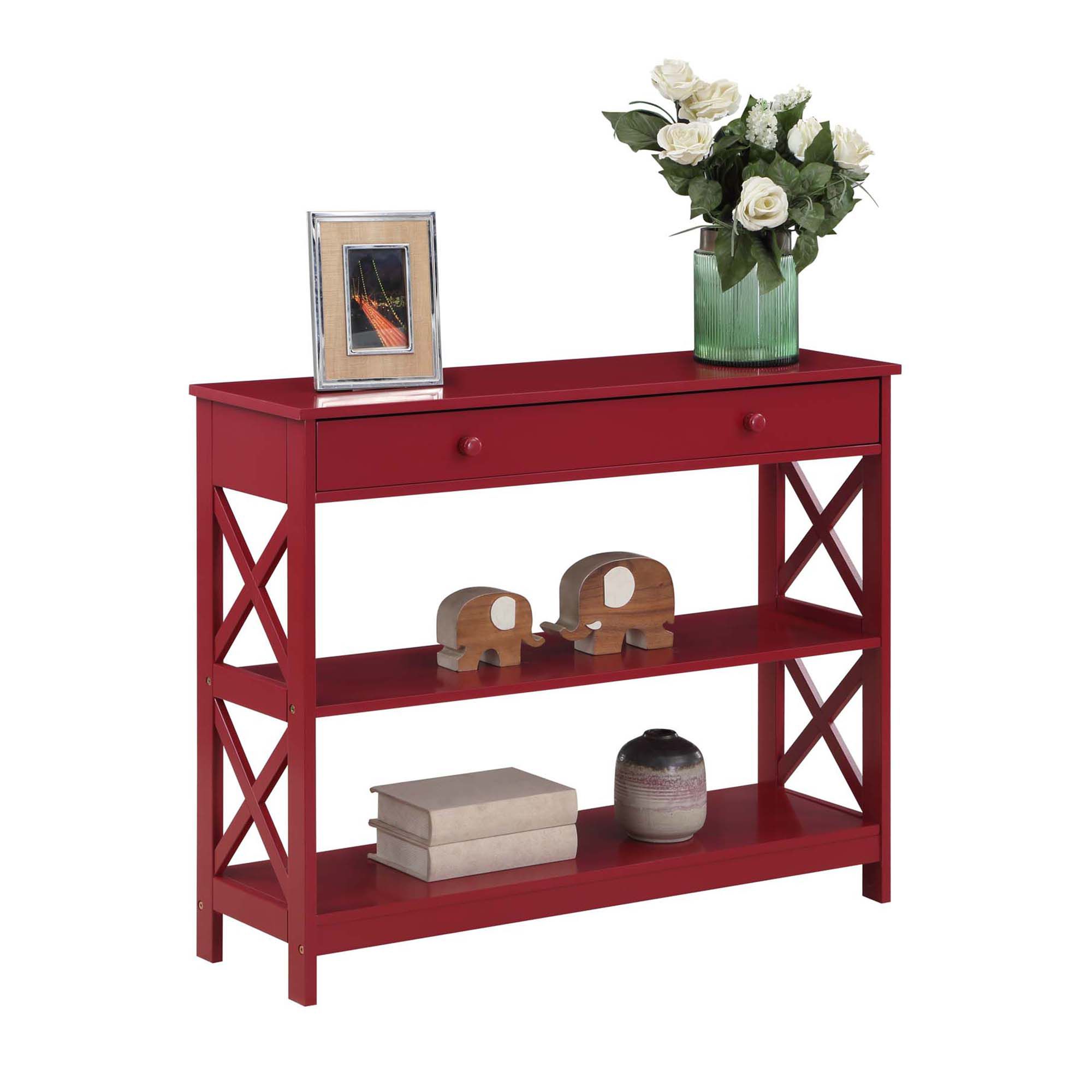 Fingerhut Convenience Concepts Oxford 1 Drawer Console Table