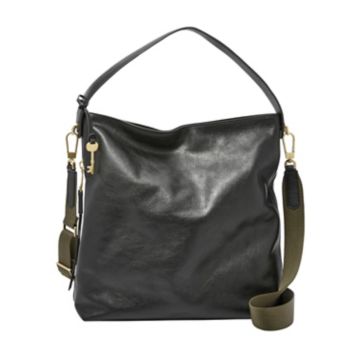 Fingerhut Fossil Maya Hobo Bag Black